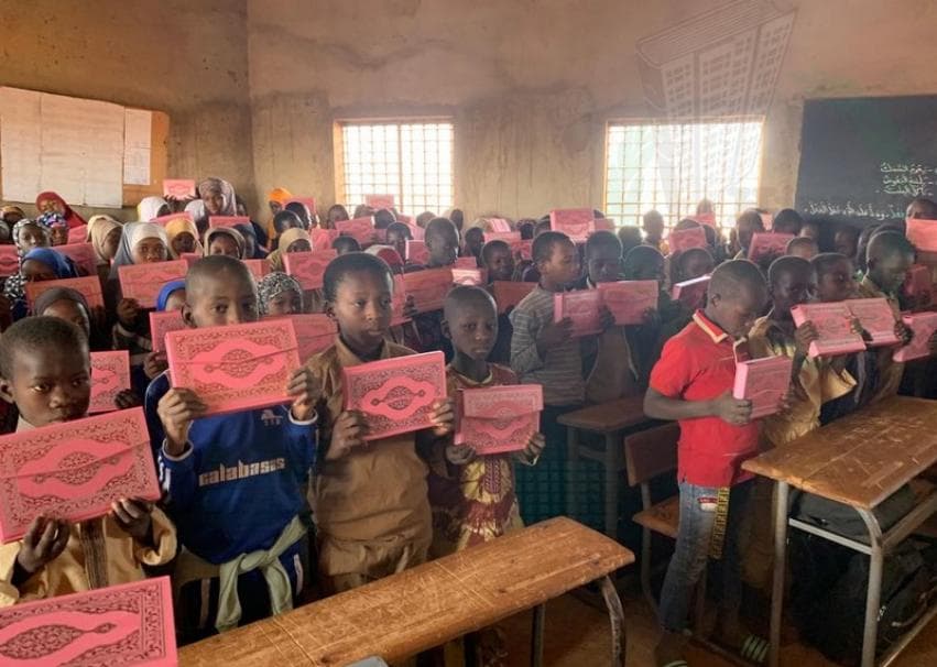 Burkina Faso Kur’an-ı Kerim Dağıtımı — fotoğraf 31