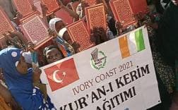 Fildişi Sahili Kur’an-ı Kerim Dağıtımı